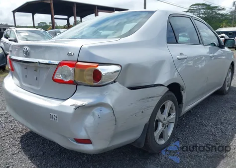 2011 Toyota Corolla Le из США, поврежденный, VIN 2T1BU4EE9BC743970